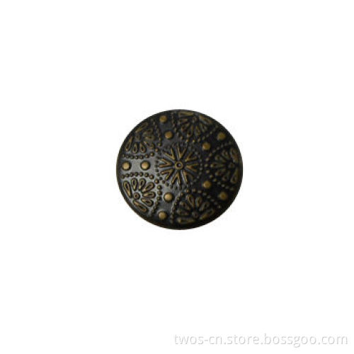 Jeans Button, Single Nail, Pink Painting, Lead- and Nickel-free